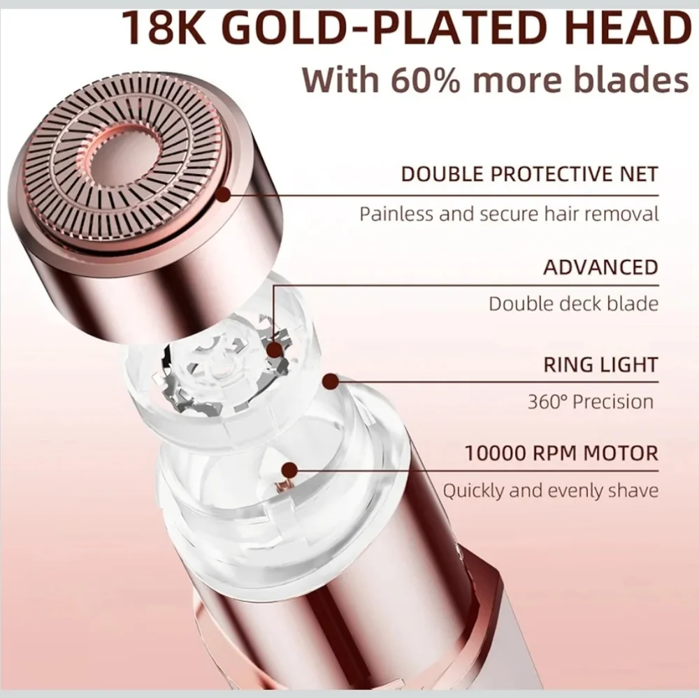 Facial Hair Remover - White - Picture 2 of 12